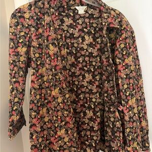 Christopher & Banks Multicolor Floral Jacket